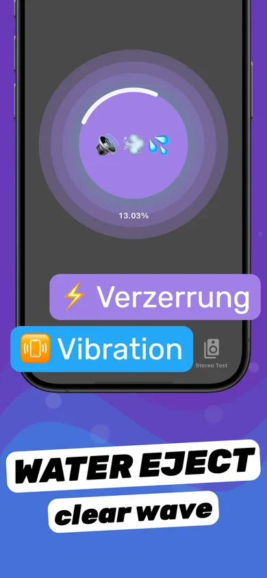 Clear Wave entfernt Wasser aus dem iPhone-Lautsprecher mit Schallwellen