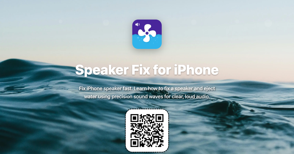 Speaker Fix – Water Eject